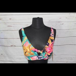 Tie-Front Bikini Top - Kona Sol™ Floral